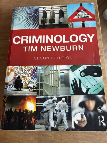 Criminology tim newburn - by,