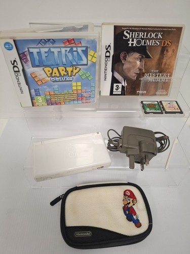 White nintendo lite bundle - white,