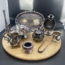 Silver Plated Tableware Items Job Lot EPNS