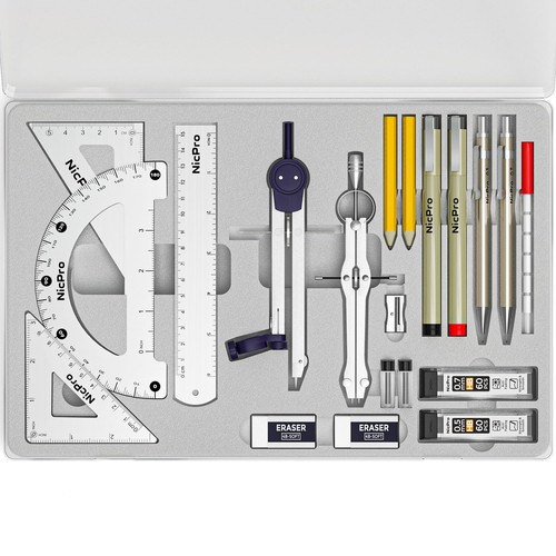 20pcs professional geometry - 20pcs,