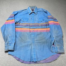 VTG Wrangler Shirt Mens 17-35
