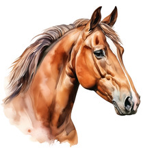 9X9 cm Car Sticker Watercolor