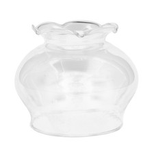 2pcs Glass Oil Lamp Chimney