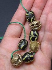 ANTIQUE VENETIAN GLASS BLACK