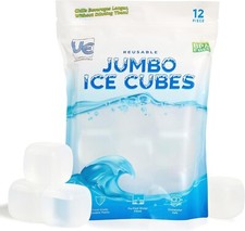 12 Pack JUMBO Reusable Plastic