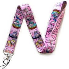 LABUBU LANYARD Badge Card Holder Strap Office School Travel Birthday Christmas