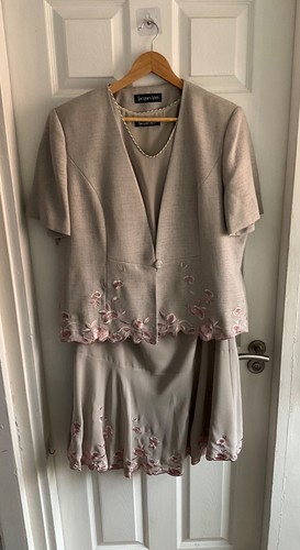 Skirt suit beige and - pc,