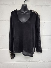 Zara Knit Black Long Sleeve