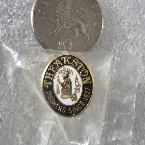 Theakston brewers badge - theakston,