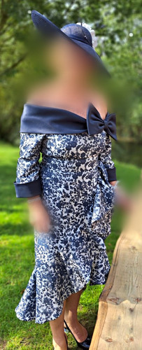 Molly browns blue floral - molly,