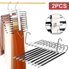 2 Pack 9 Layers Pants Hangers