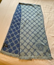 Versace Authentic Wool Scarf Unisex 180 X 36 Cm