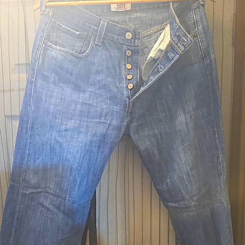 Levi 501 men blue denim - levi's,