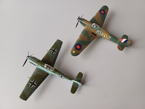 Built airfix model - built,