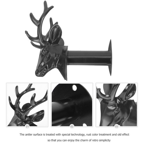 Hook iron art antler - art, antler-design