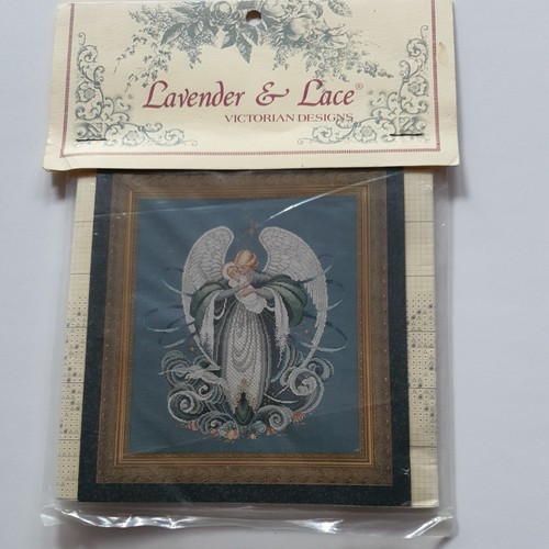 Lavender lace angel - lace, of