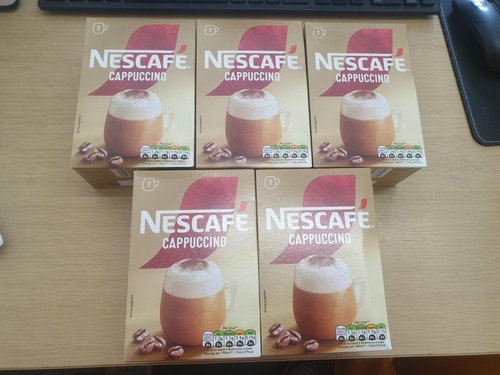 Nescafe cappuccino boxes 7 - -,