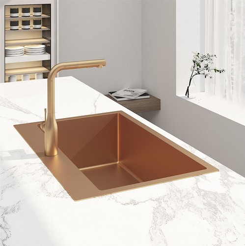 Kitchen sink inset stainless - sink,