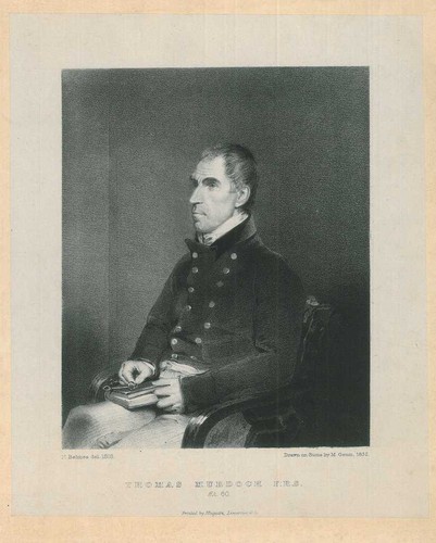 Portrait thomas murdoch - of, of
