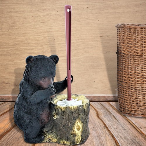 Bear toilet brush holder - brush, –
