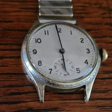 Vintage German Military Men's Watch WW2 very low serial number