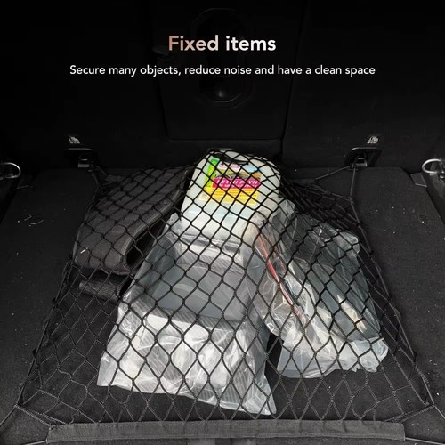 Car rear cargo - net, trunk