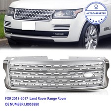 Front Bumper Grille Silver For