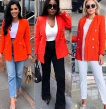 Zara Orange Jewel Textured