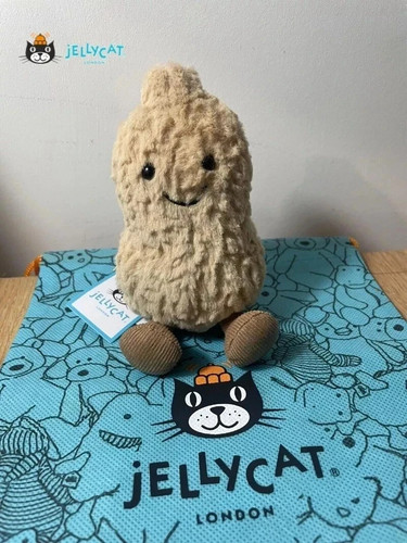 New jellycat peanut plush 15cm - new,