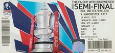 * FA CUP SEMI-FINAL USED TICKET STUBS - CHOOSE FROM LIST *