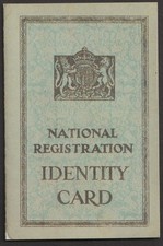 WW2 IDENTITY CARD 1943 for