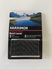 Karrimor Laces Black/Charcoal