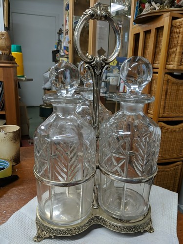 Antique three bottles - antique,