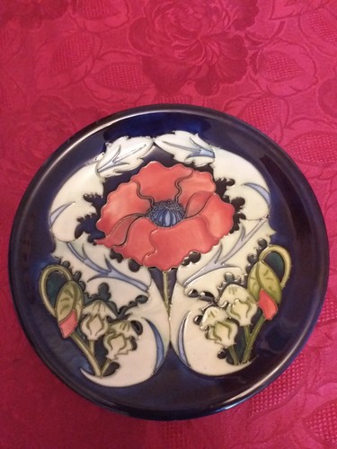 Vintage moorcroft signed poppy - vintage,