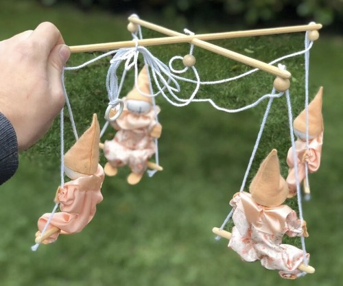 Vintage handmade pink floral - pink,