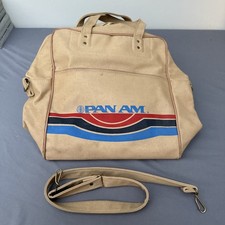 Pan Am Vintage Tan Canvas