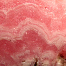 Banded Rhodochrosite Slice