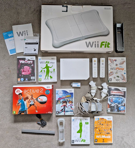 Nintendo wii fitness - nintendo,