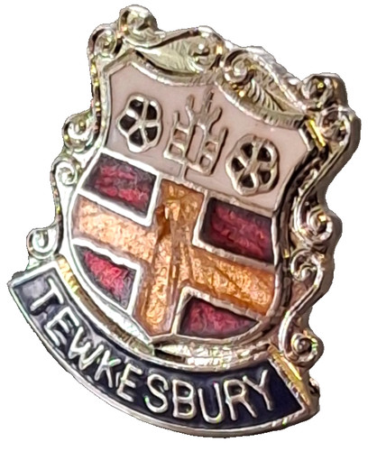 Tewkesbury town small pin - tewkesbury,