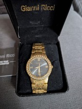 Gianni Ricci Gold Watch With