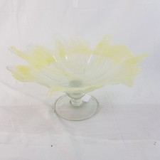 Large Murano Style Yellow