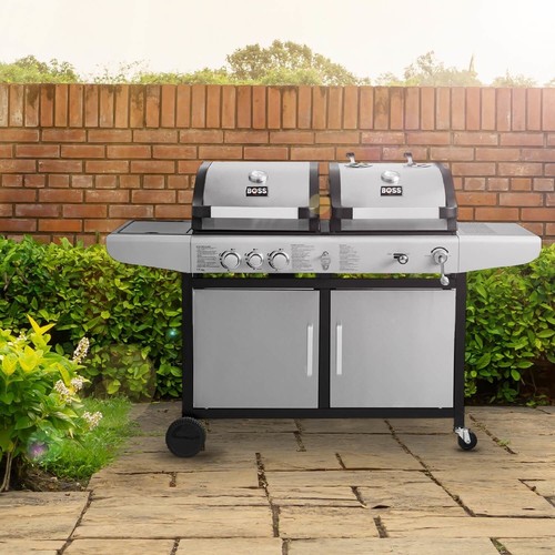 Boss grill premium dual fuel - fuel,