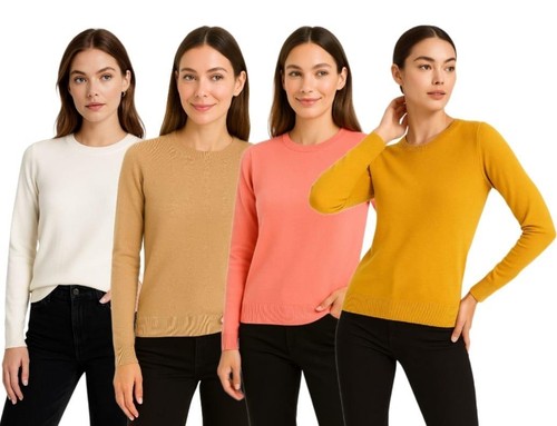 Ladies crew neck jumper - crew,