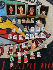 Clown Thimble Vintage Souvenir