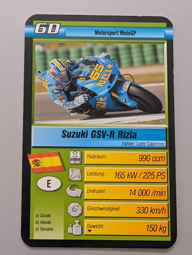 Motogp suzuki gsv rizla 6d - suzuki,