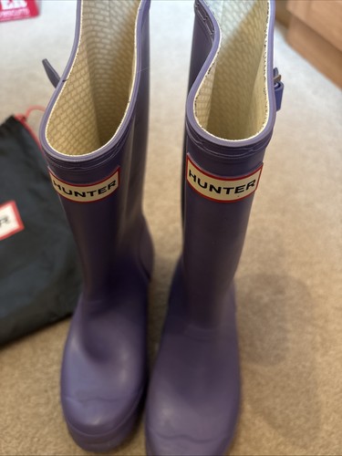 Hunter purple wellies original - purple,