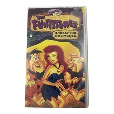 The Flintstones Hooray For Hollyrock VHS - Rare Hanna-Barbera Classic