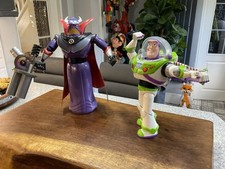 Toy Story 12” Buzz Lightyear & 15” Zurg Talking Action Figures Tested
