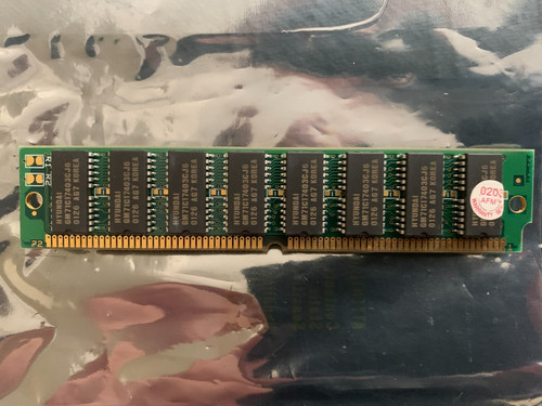 128 pin edo simm - x, 72-pin