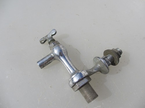 Unusual antique chromed brass - antique,